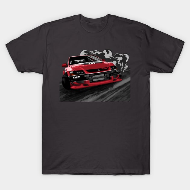 Lancer Drift T-Shirt by Rezall Revolution